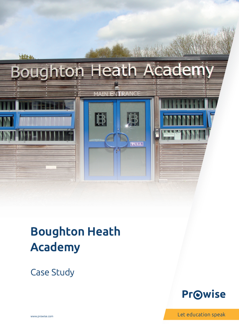 Digital education at Boughton Heath Academy